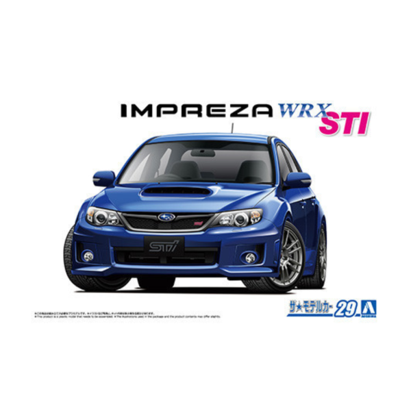 青島 1/24 #29 日產 GRB Impreza WRX STI '10 