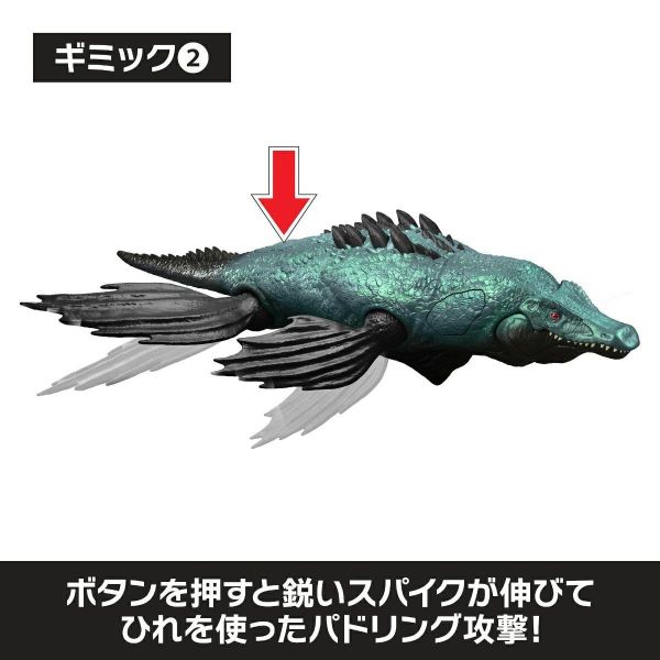 預購7月 Mattel JKL87-9864 侏羅紀世界 巨型可動 滑齒龍 