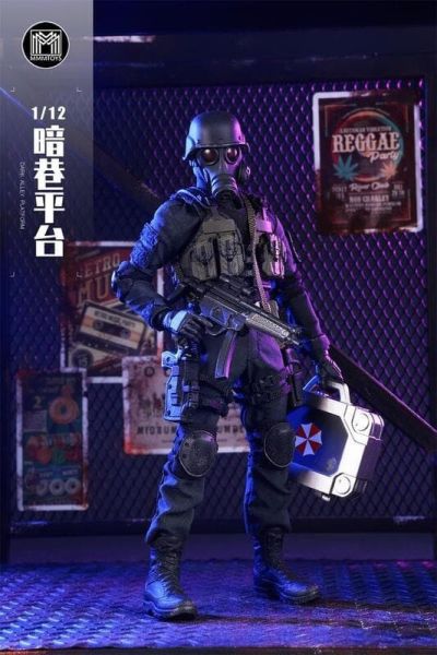 預購10-12月 mmmtoys 1/12 M2511 暗巷平台 地台 場景 兵人 模型 