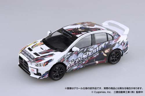 青島社1/24 痛車#3《賽馬娘》ver.2 CZ4A 藍瑟 Evolution X 最終版'15 模型 