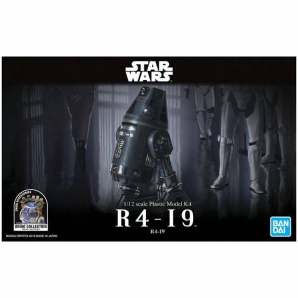 萬代 BANDAI 1/12 星際大戰 R4-I9 組裝模型 <內附R2-D2可使用的套件> 