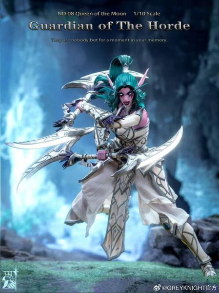 預購8月 灰騎士 1/10 部落守衛-08 月之女王 