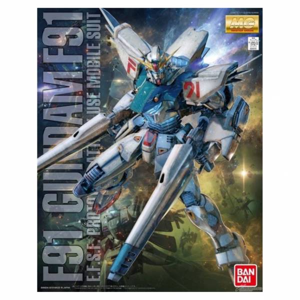 萬代 BANDAI 1/100 鋼彈模型 MG F91鋼彈 Ver.2.0 組裝模型 