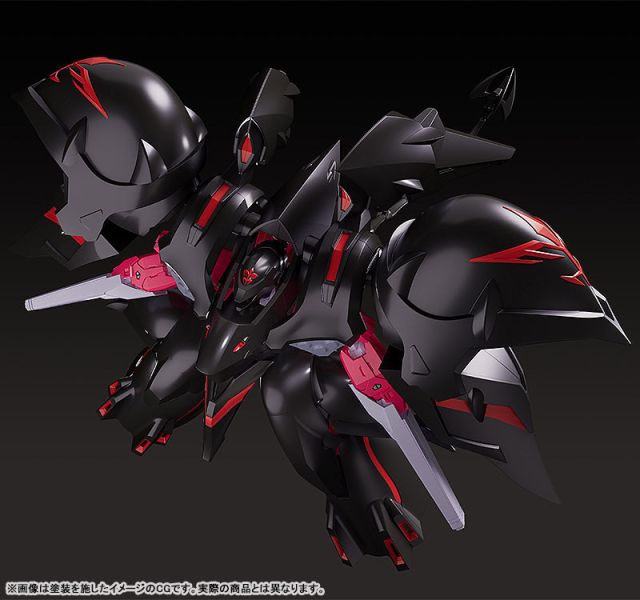 預購26年2月 GSC MODEROID 機動戰艦The prince of darkness 黑百合 