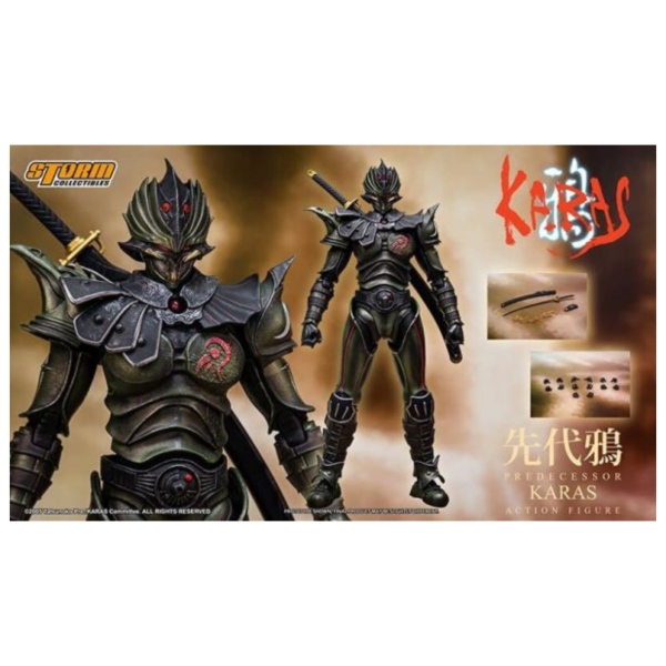 預購Q2 STORM TOYS 1/12 KARAS 先代鴉 可動完成品 