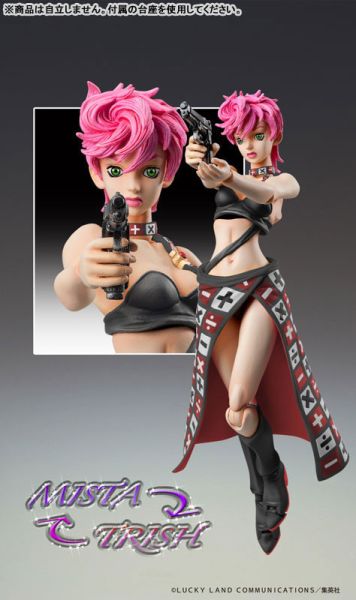 預購12月 超像可動 JOJO的奇妙冒險 第五部 特里休·烏納 BLACK版 