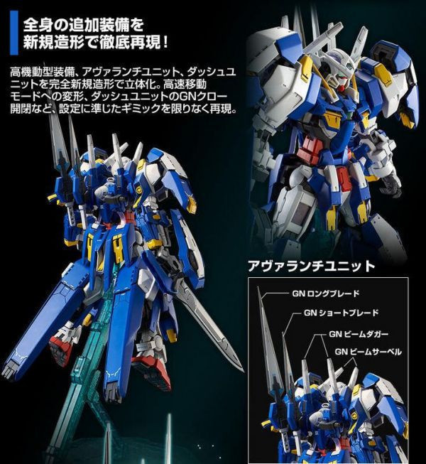 萬代 BANDAI MG 1/100 雪崩型能天使鋼彈 OO鋼彈 
