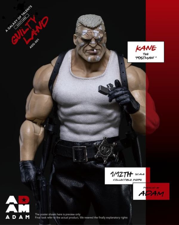 預購26年第二季 ADAM-ADG-001 1/12 極惡之都 郵差 凱恩 L1016 