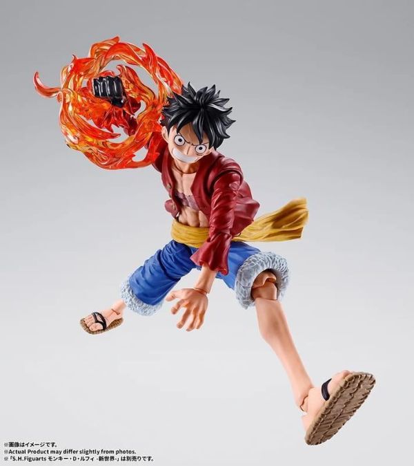 預購27年4月 萬代 SHF 航海王 海賊王 蒙其·D·魯夫 新世界 擴張配件組 不含人物 