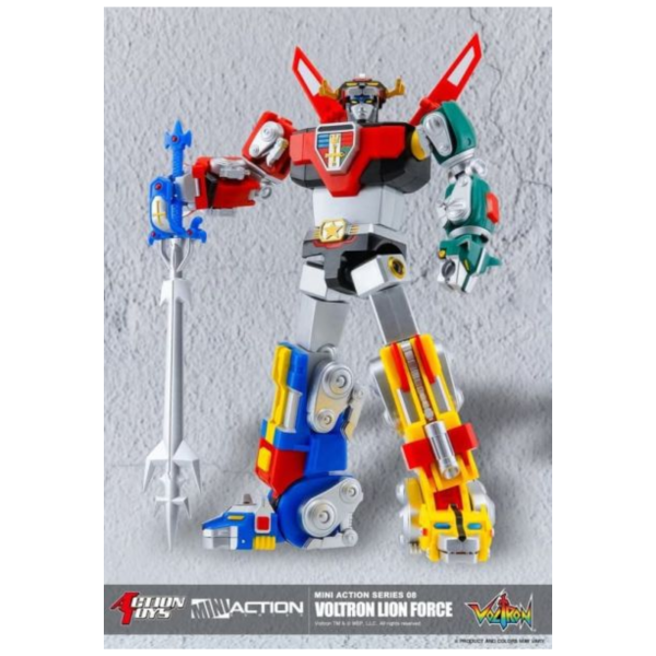 預購12月 Action Toys Mini Action 限定版 五獅合體 聖戰士 百獸王 