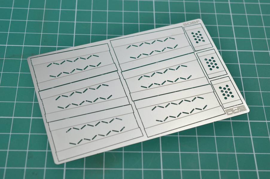 鋼魂 AW S06 nu鋼遮蓋型板(6片裝)(2片裝) - MASKING STENCIL FOR NU FIN FUNNELS (6、2PCS) 