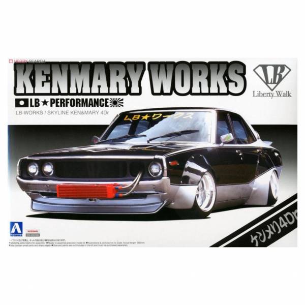 青島社 AOSHIMA  1/24 汽車模型 LB-Works NO.03  
