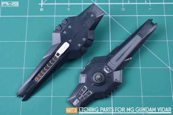 鋼魂 S073 萬代 MG 殘命鋼彈 維達爾 專用蝕刻片附水貼 