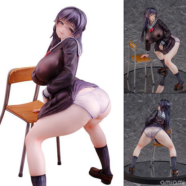 預購8月 1/6 PVC人形 原畫:弱電波 宮前詩帆 放學後Back (健全Ver.) 