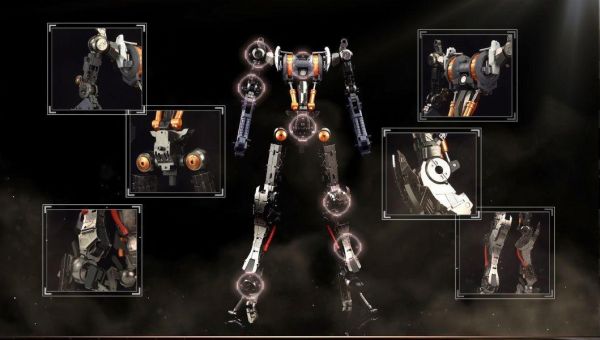 狼骸重工 洛加爾 LOGAR 1/60 合金骨架 組裝模型 