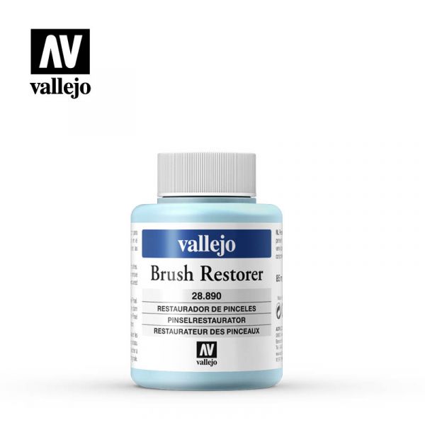 西班牙 Vallejo 輔助溶劑 28890 畫筆修復液 85ml 