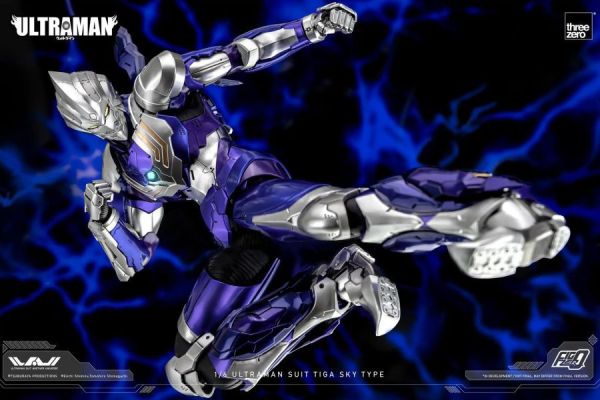THREEZERO 超人力霸王 FigZero 1/6 迪卡 31.6cm 天空版 可動公仔 