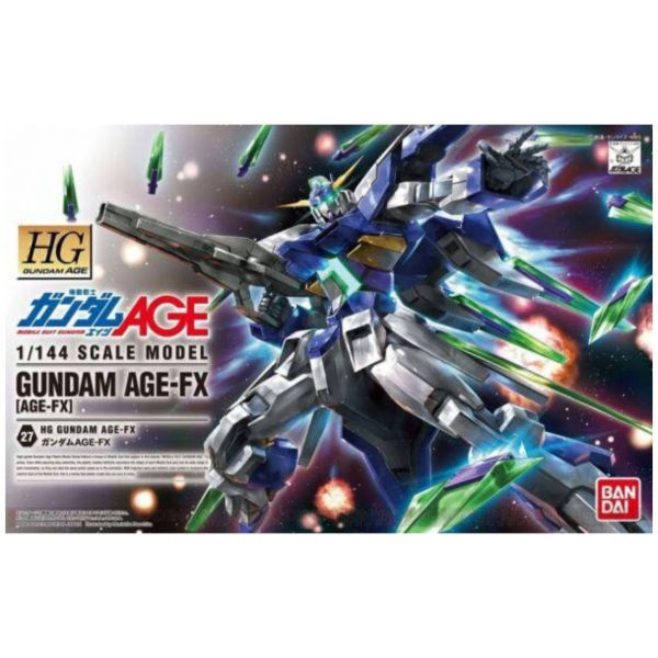 萬代 BANDAI 1/144 鋼彈模型 HG AGE #27 鋼彈 AGE-FX 組裝模型 