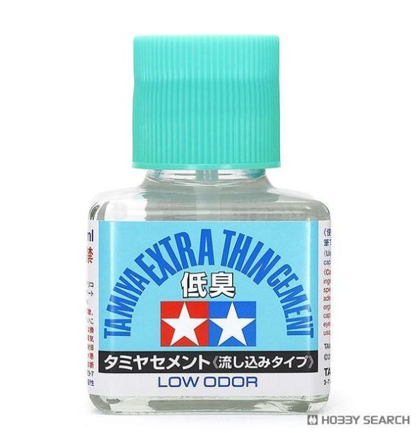 田宮 TAMIYA 87236 低臭味 高流動型模型膠水40ml <同田宮綠蓋> 