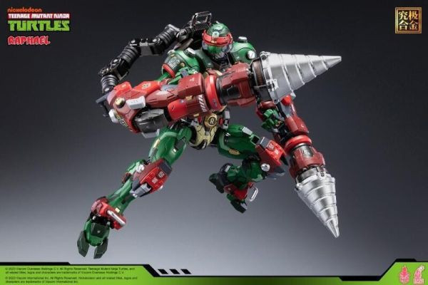 HeatBoys 機甲忍者龜 拉斐爾 HB0013 合金 可動 機甲 完成品 