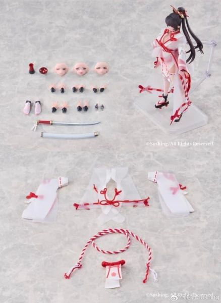 預購Q4 溯行 1/12 可動 戰鬥巫女 上滕櫻 