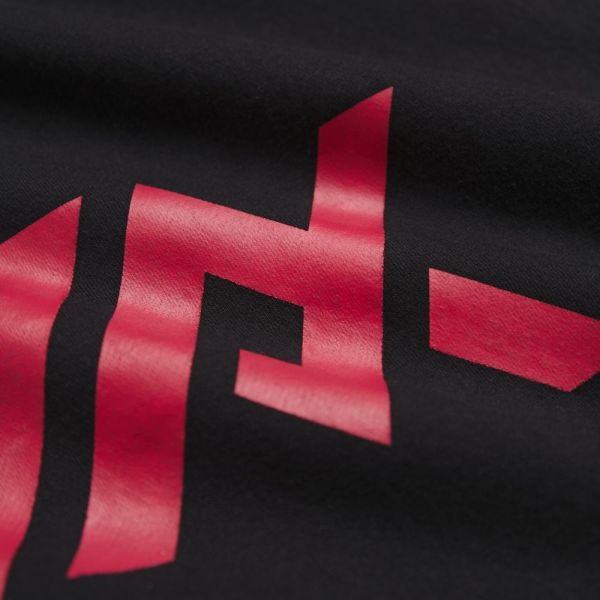 預購Q4 EDWIN x MADWORKS紅武士電馭寬版連帽T-黑 