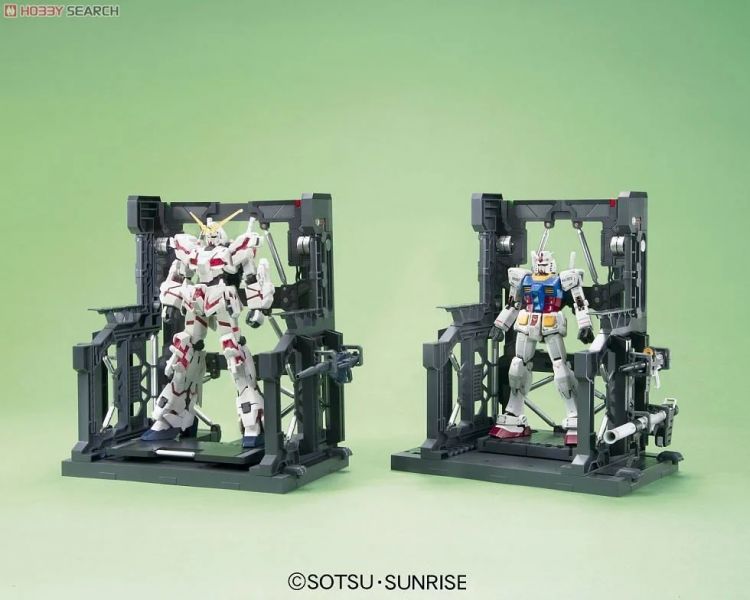 萬代 BANDAI 1/144 BUILDERS PARTS 系統台座 (深灰) 