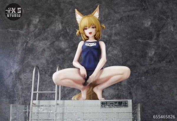 T.X.S Studio 1/5 PVC人形 橙汁內的泳池play 高配版 標準版 