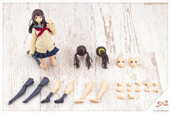 預購12月 壽屋 1/10 創彩少女庭園 穿衣系列 結城圓 桃櫻高中 冬裝 組裝 一般版 