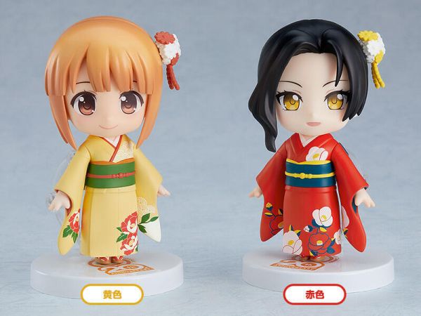 代理版 GSC 黏土人配件系列 換裝用成人式：振袖 中盒4入 