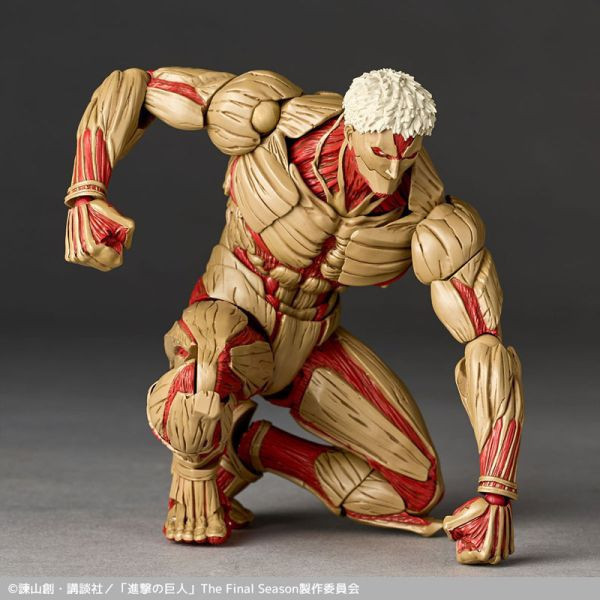 預購26年4月 海洋堂 驚奇山口式 進擊的巨人 鎧之巨人 萊納·布朗 一般版 
