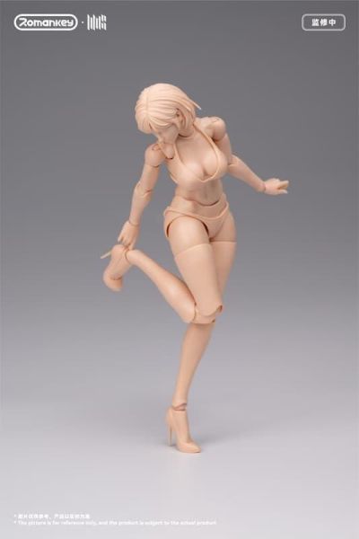 預購Q4 Romankey UMS004 1/12 超可動女素體 米婭 無塗裝版 