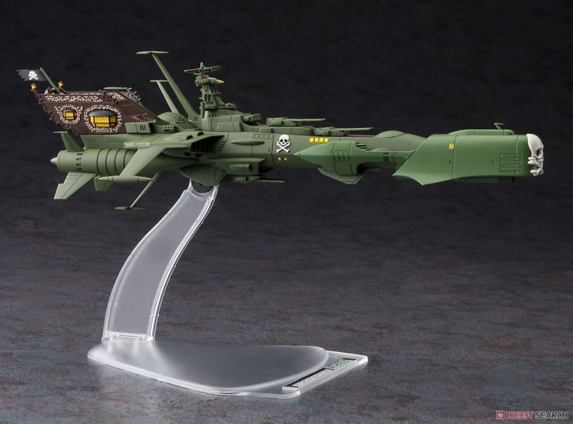 長谷川 1/2500 宇宙海賊戰艦 阿爾卡迪亞 組裝模型  