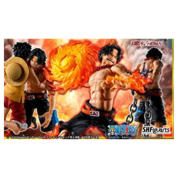 預購10月 代理 SHF 航海王 海賊王 艾斯 馬林福特頂上戰爭 