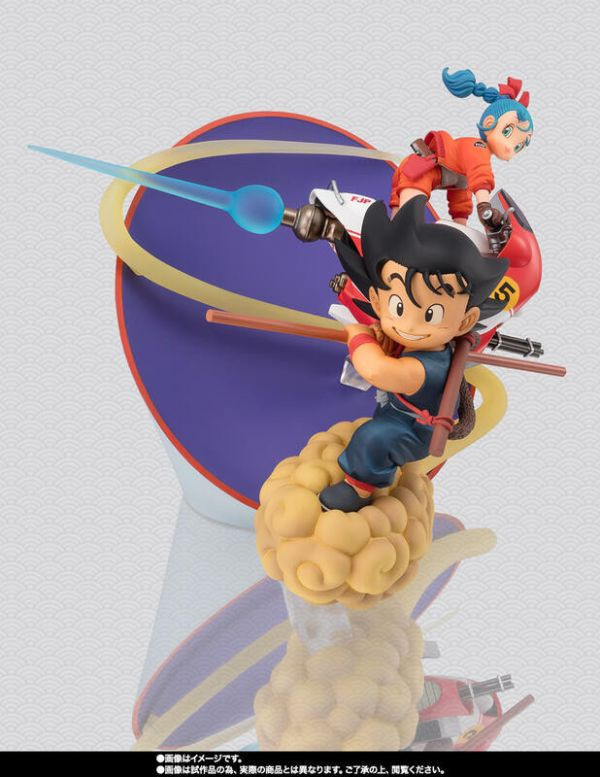 代理版 Figuarts ZERO 七龍珠 孫悟空&布瑪 PVC完成品 