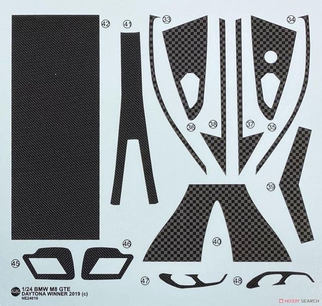 預購11月 PLATZ模型1/24 NE24010 BMW M8 GTE 2019 戴通納 冠軍用細部零件 