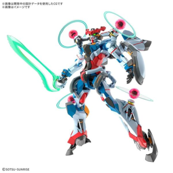 萬代 組裝模型 HG 1/144 鋼彈GQ GQuuuuuuX (恩底彌翁・裝置覺醒時) 