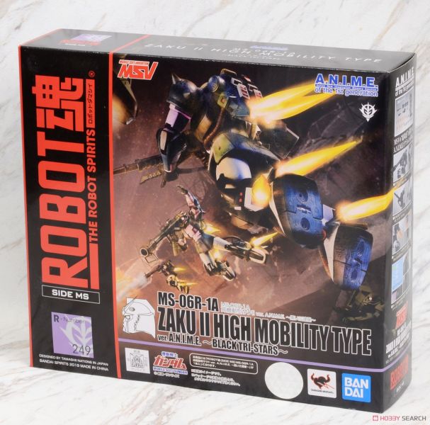 萬代 BANDAI ROBOT魂 MS-06R-1A 高機動型薩克II 黑色三連星 ver.ANIME 