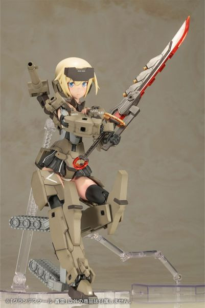 壽屋 FAG骨裝機娘 GRANDE SCALE01 轟雷 FG100 組裝模型 