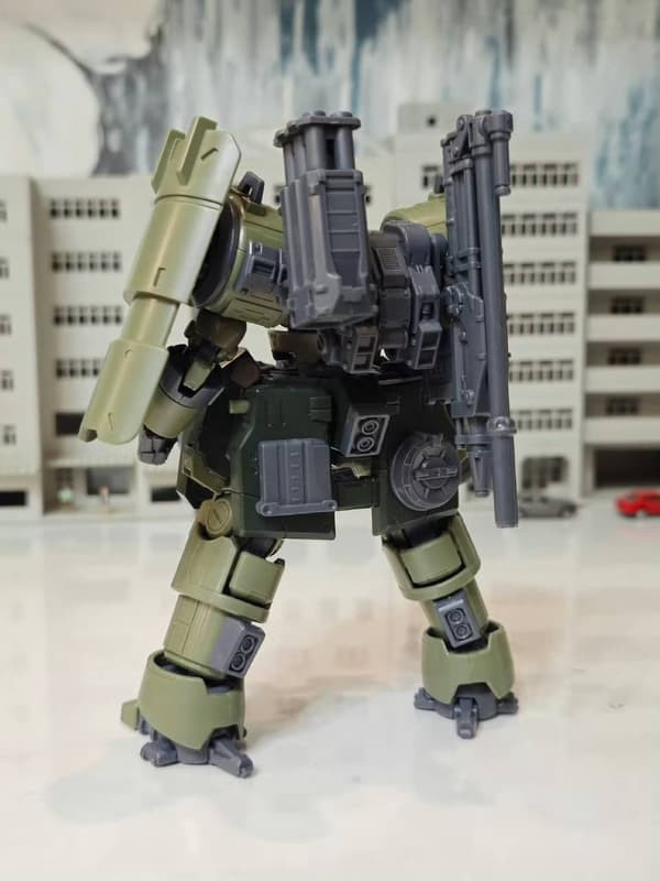 預購12月 酋長大陸 超動騎兵 1/144 綠色 炮擊型紮洛夫 組裝模型 