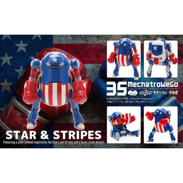預購3月 1/35 35MechatroWeGo機器人 Star & Stripes 