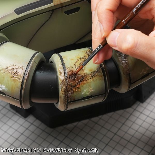預購10月 GRANDARTS×MADWORKS GM-03 Kolinsky 進階尼龍畫筆套組 