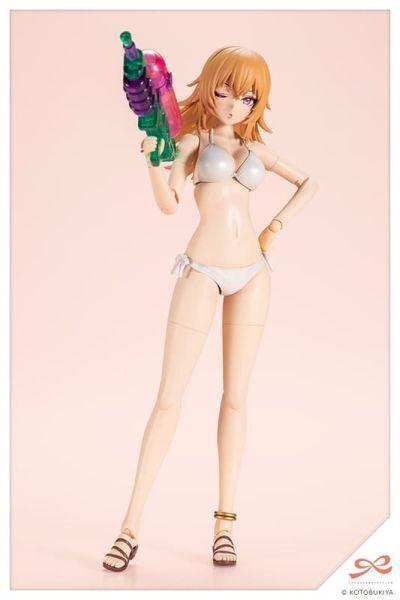 壽屋 創彩少女庭園 一條星羅 泳裝 髮型變換 組裝模型 