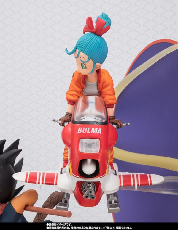 代理版 Figuarts ZERO 七龍珠 孫悟空&布瑪 PVC完成品 