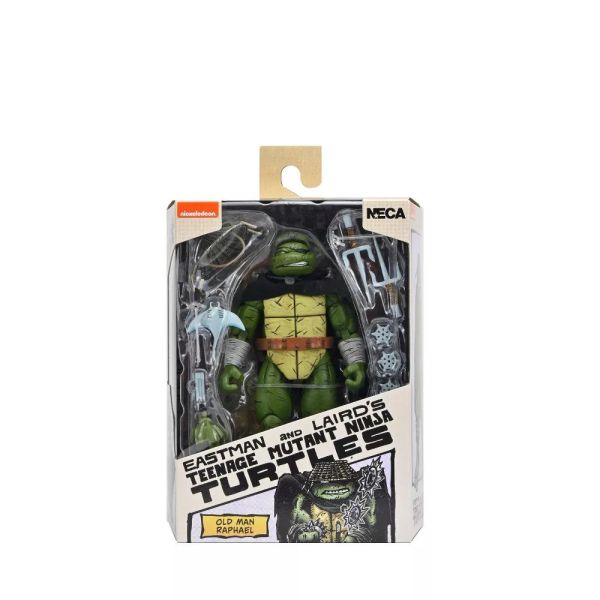 預購10月 NECA 忍者龜 老人 拉斐爾 7吋 可動 