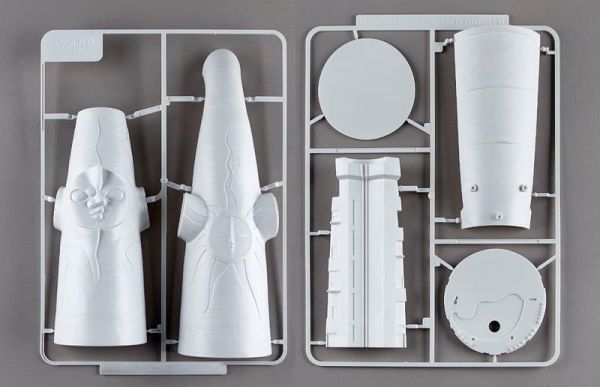 預購12月 海洋堂 ARTPLA 未上色塗裝 組裝模型 1970大阪萬國博覽會 太陽之塔 再版 