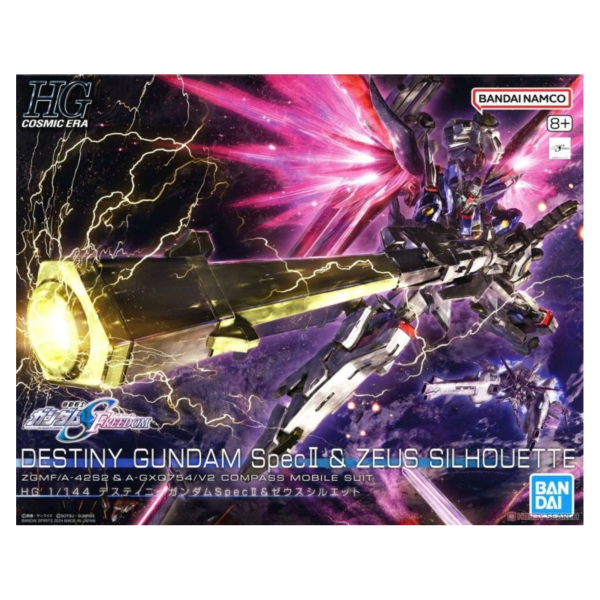 萬代 HG 1/144 命運鋼彈SpecII＆宙斯裝備 