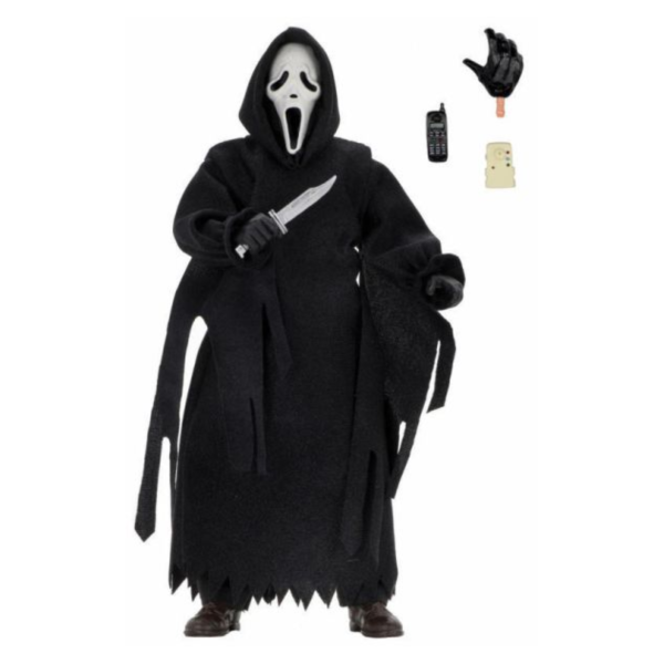 代理版 NECA 8吋 吊卡式包裝 驚聲尖叫 鬼面 鬼臉 可動人偶 