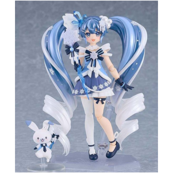 預購26年7月 GSC figma 2025 雪未來 雪初音 Crystal Snow Ver. 