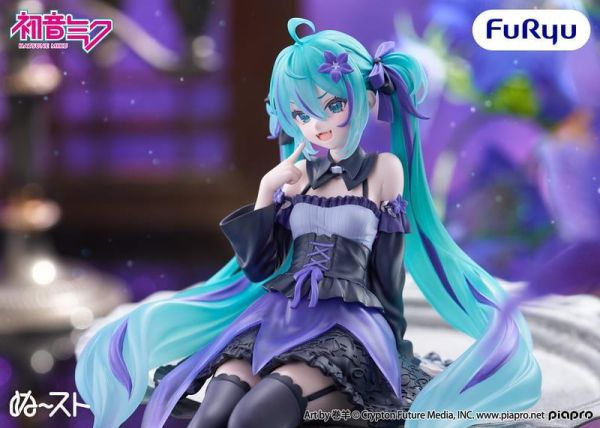 預購8月 FURYU 景品 初音未來 泡麵蓋公仔 花仙子 桔梗 